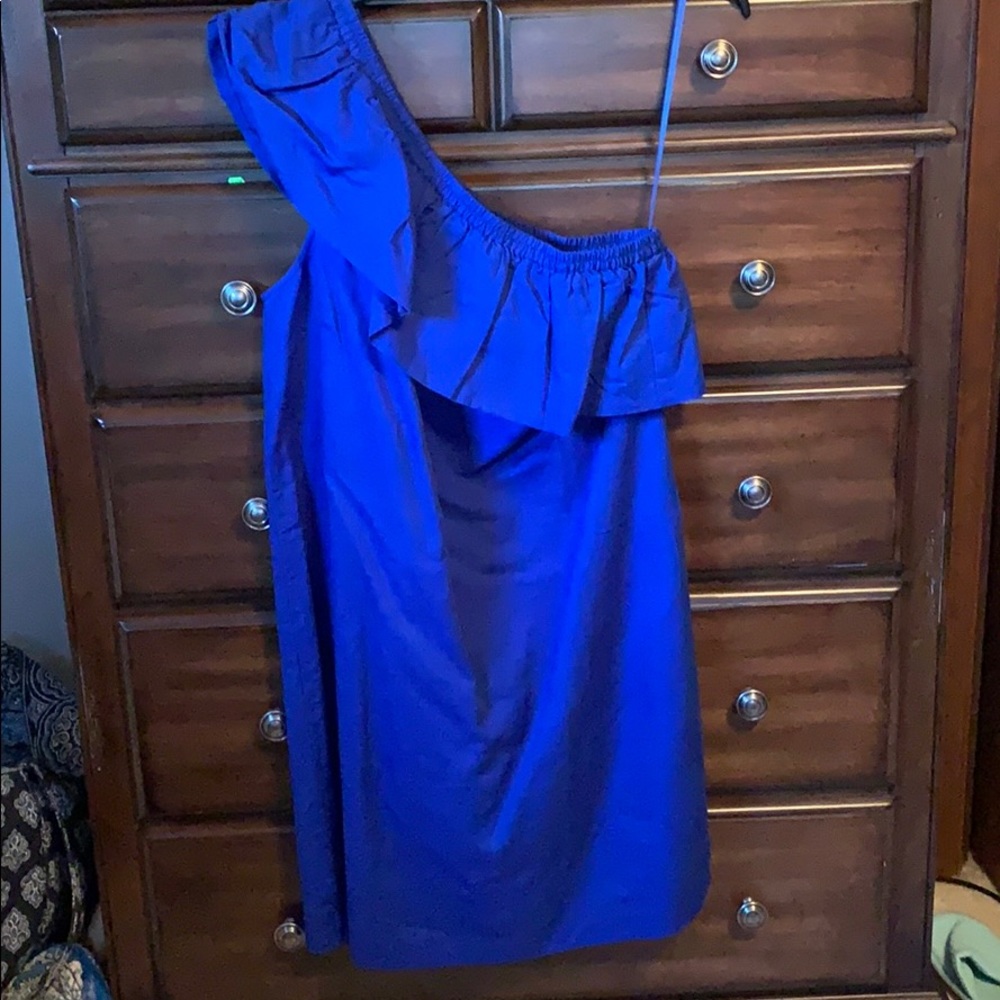 J. Crew - One shoulder dress